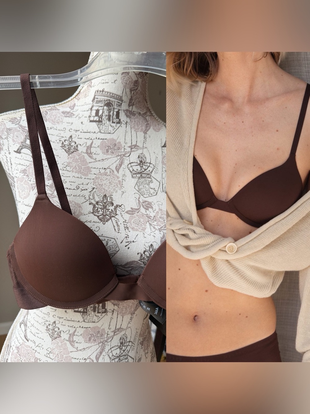 Pepper Lift Up Bra Espresso